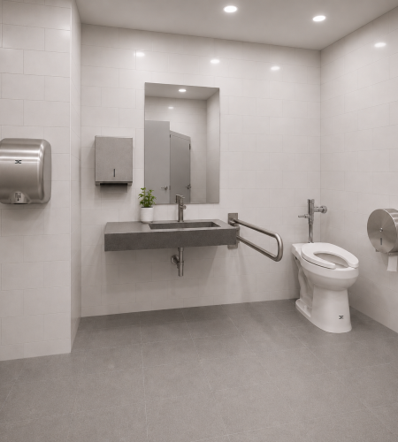 baño institucional